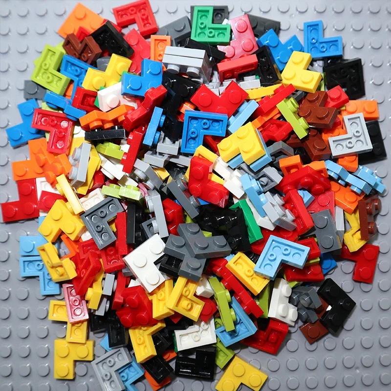 100PCS 2420 Size 1+2 Bricks Dots L MOC Assemble Particles Building Blocks DIY Educational Creative Toy for Kids