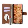 Google Pixel 10a Leather Flip Case: Creative Stand, 6-Buckle Design
