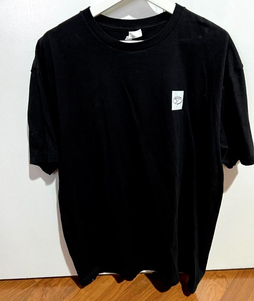 Trademark Logo Black Activewear Outwear Clothes T shirt Top US Men Size XL NEW