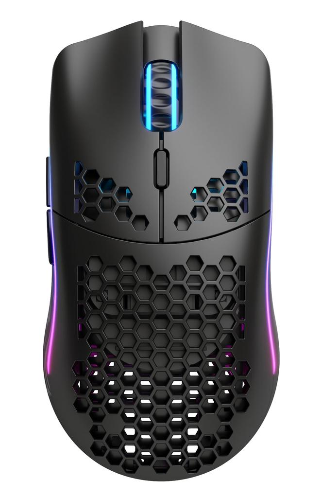 Glorious Model O Wireless Gaming RGB with 6 Programmable Buttons Mouse, Lightweight, Quiet, (69g)