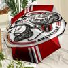 Ajax FC Umbrella with Automatic Open/Close & Self-8-Rib Heavy-Duty Umbrella, Compact Travel Umbrella Suitable for Outdoor