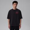 Men's Jordan Air T-Shirts Men's Black Crew Neck