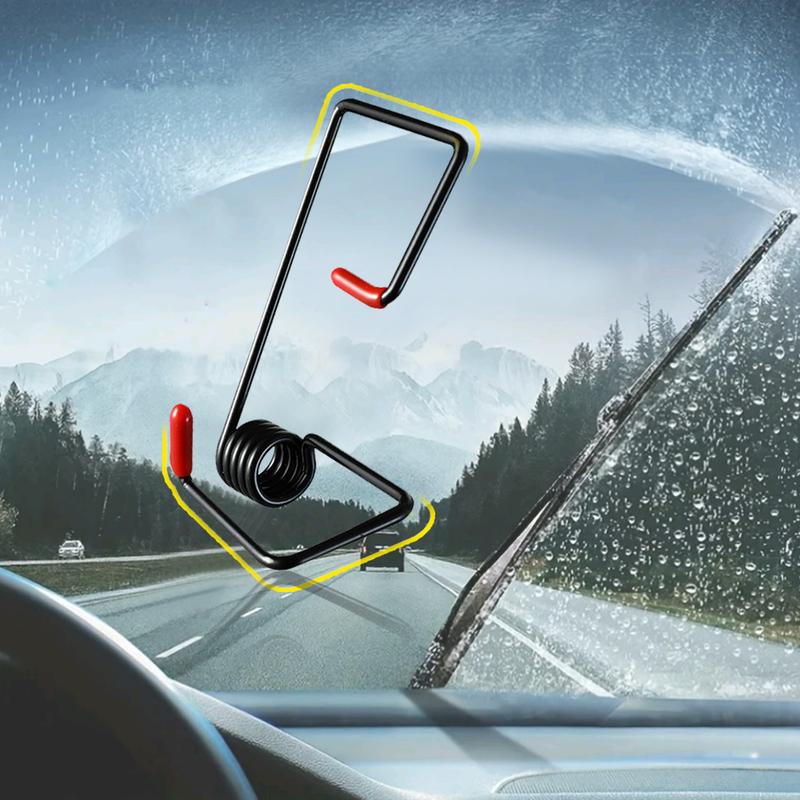 1pc Universal Car Windshield Wiper Arm Spring Car Wiper Repair Tool Car Wiper Booster Spring Black Auto Tool Accessories