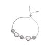 Korean Style Zircon Flower Bracelet for Women - Trendy, Simple, Personalized Design