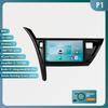 OSSURET Carplay 4G 10,1palcový autorádio s inteligentním systémem Android pro Toyota Corolla Auris 2013 - 2016 GPS stereo inteligentní obrazovka Bluetooth RDS
