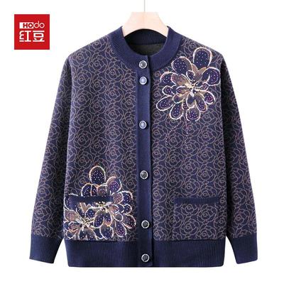 Hodo Strick-Cardigan-Pullover für Frauen mittleren Alters/ältere Frauen