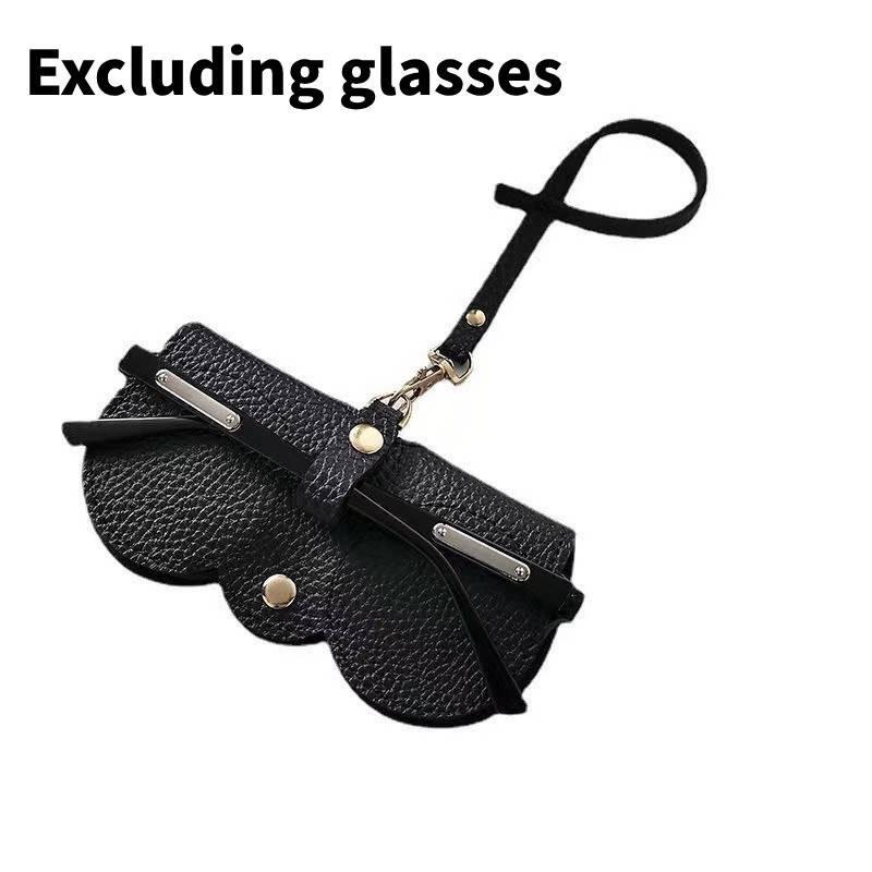 Pu Portable Leather Sunglasses Bag Glasses Case Fashion Reading Glasses Pouch