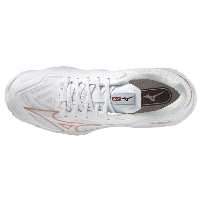 Mizuno Wave Lightning Z7 'White Copper' Sneakers V1GC220036