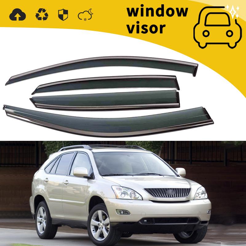 Lexus RX300-450HL (1998-2023) Car Door Rain Guards & Decorative Modifications