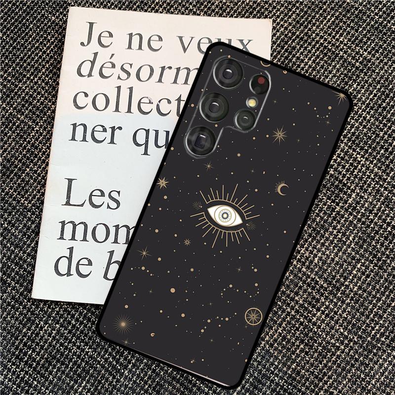 Evil Eye Hamsa For Samsung Galaxy S24 S23 Ultra S22 S20 S21 FE S8 S9 S10 Note 10 Plus 20 Ultra Phone Case