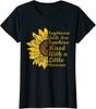 Sagittarius Girl Birthday In December Sunflower Funny Ladies' Crewneck T-Shirt Unisex T-Shirt