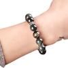 Black Obsidian Zodiac Guardian Bracelet: Benming Year Amulet for Men & Women, Lucky Buddhist Prayer Beads.