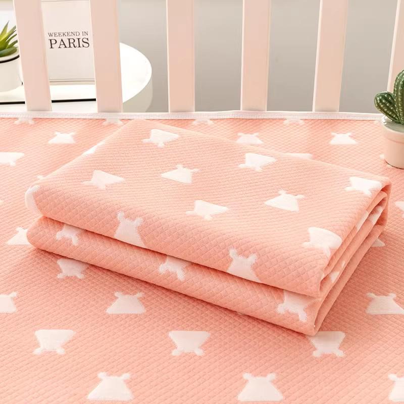 Breathable Waterproof Cotton Changing Pad for Babies, Adults & Elderly - Machine Washable