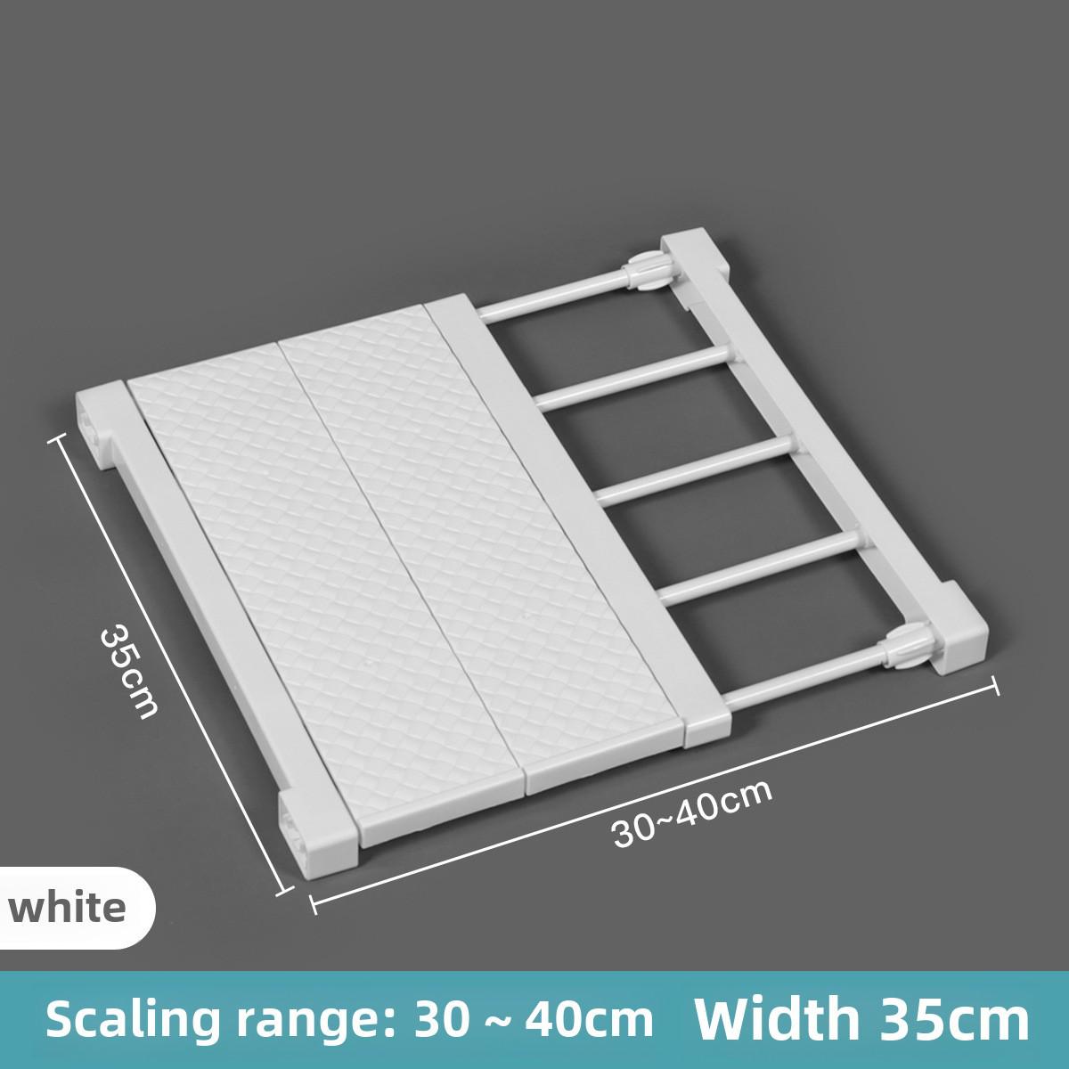 

Неклеящаяся полка для хранения перегородок в гардеробе и тумба для обуви