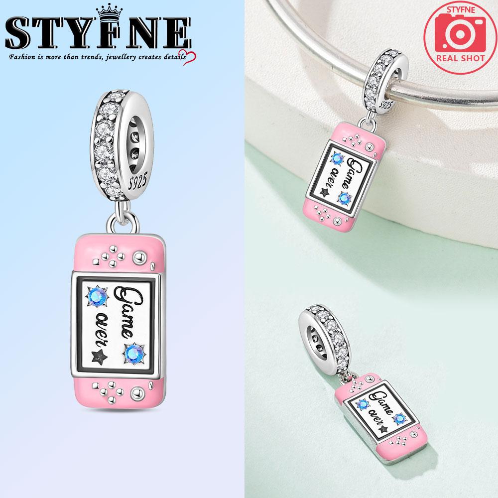 Hobbys Perlen Bibel Rote Prinzessinnenschuhe Und Niedliche Spielmaschine Armband Passend Kupfer Damen Halskette DIY Anhänger Schmuck Geschenk