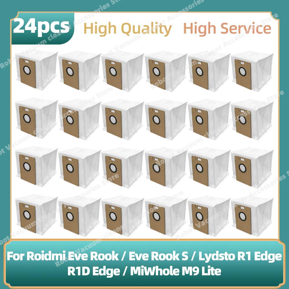 Compatible For Lydsto R1 Edge / R1D Edge / Roidmi Eve Rook / Eve Rook S / MiWhole M9 Lite Parts Side Brush Hepa Filter Mop Cloth