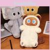 Soft And Cuddly Cartoon Cat Plush Toy Storage Pouch Perfect For Organizing Stationery