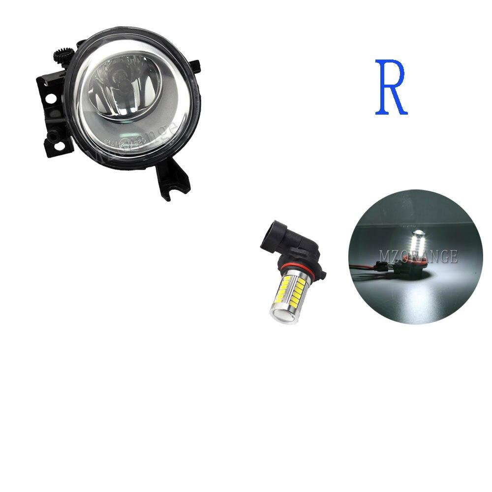 for VW Touareg 2003 2004 2005 2006 2007-2010 Fog Light For Volkswagen Halogen LED Front Fog Lamp Headlight DRL accessories