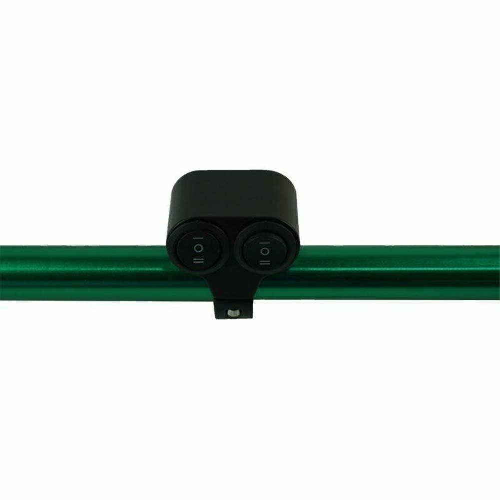 Dual Light Switch Motorcycle Handlebar Aluminum Alloy Multiple Protection
