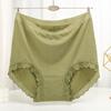Seamless Panties High Waist Women's Briefs for Weight 100kg Large Size Underpants Solid Color Boyshorts