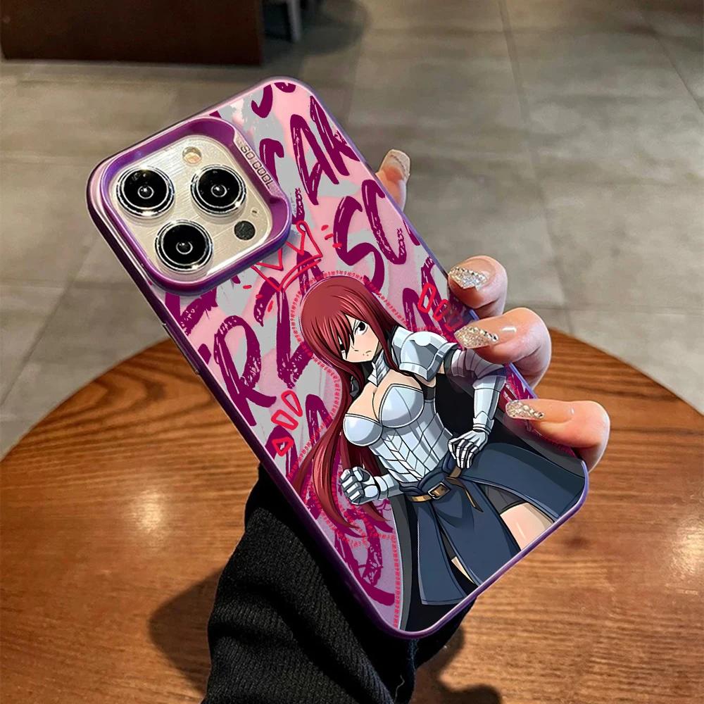 

Hot Anime Fairy Tail Gameb Phone Case For IPhone 16 15 14 13 12 11 Pro Max X XR XSMAX 8 7 Plus Candy Matte Shockproof Back Cover iPhone 12