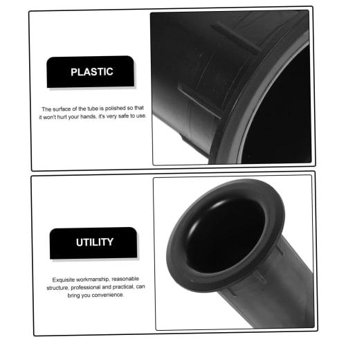 QUMIIRITY Replacement Subwoofer Port Tubes, 12 Pieces Plastic Bass Reflex Tubes, Speaker Accessories, Wear-Resistant and Drop-Resistant for Speaker Ai