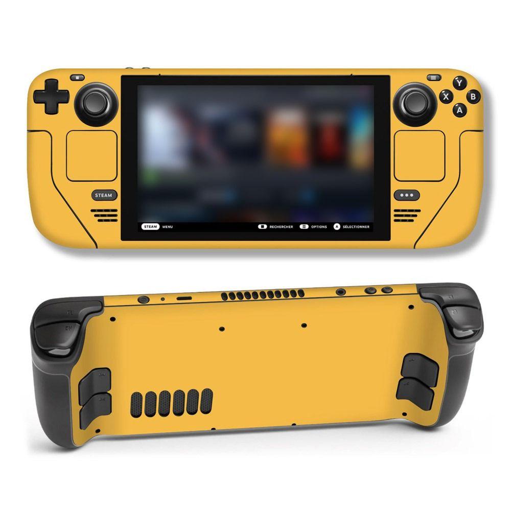 Game Console Decor Vinyl Skin for Steam Deck Console Full Set Protective Decal Wrapping Cover For Valve Console Premium Stickers