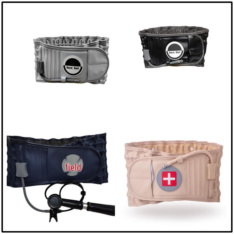 Inflatable Lumbar Support & Traction Belt for Elderly - Home Use Waist Care Device for Lumbar Muscle Strain