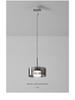 2025 Modern Minimalist Glass Pendant Light with Adjustable Height for Dining Table or Bar