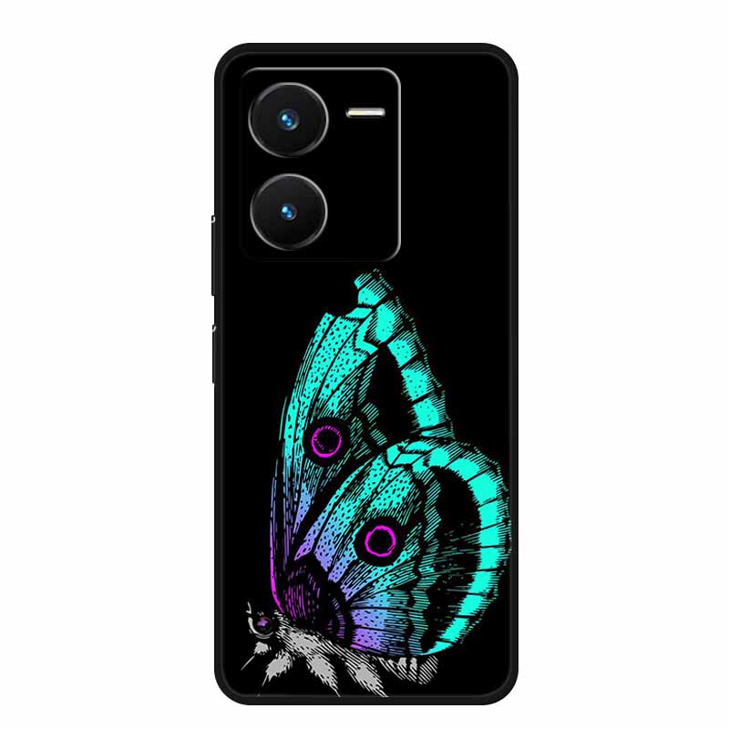 For Vivo IQOO Z8 Case Luxury Soft TPU Silicone Phone Cases for Vivo IQOO Z8X 5G V2314A V2312A Cover Protective Cartoon New Funda