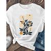 Women's Nana Today Tomorrow Always Printed T-Shirt Short Sleeve Soft Breathable Stretch Casual Spring Summer Office Party Top Machine Washable