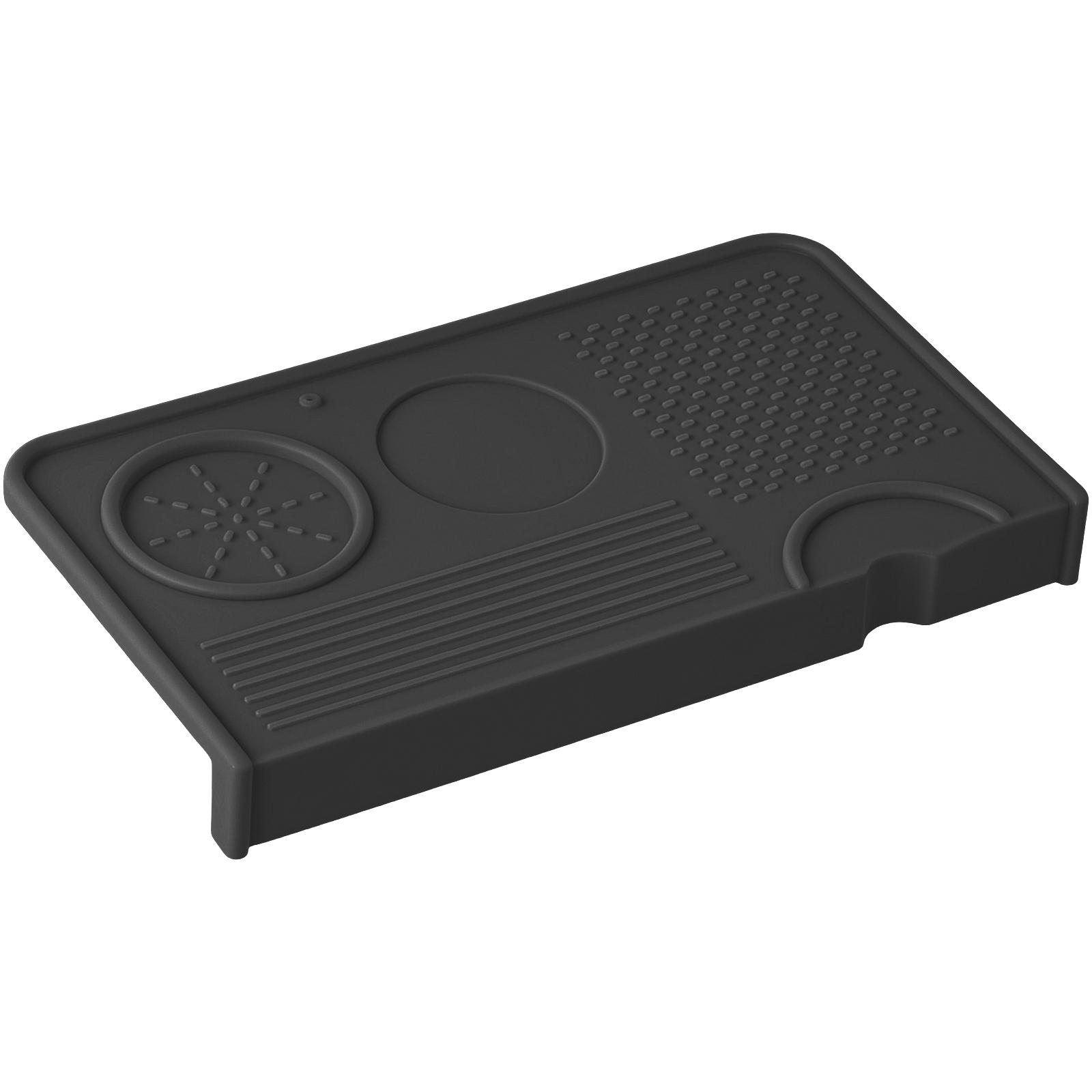 

Espresso Tamping Station Silicone Espresso Tamper Holder Non-slip Coffee Tamper Organizer for Home Office Studio Coffee Shop Use чёрный