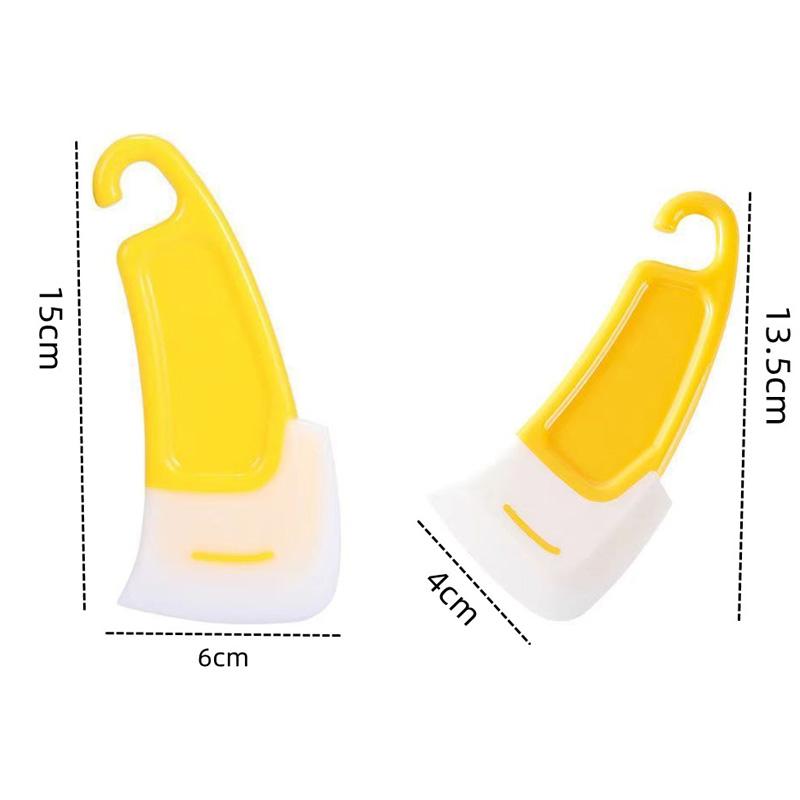 Škrabka Kuchyňská 1ks Silikonová Škrabka na Pánve Špachtle Nepřilnavá Šetrná k Nádobí Všestranný Kuchyňský Čisticí Nástroj Gadgety pro Domácnost