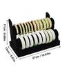 Bracelet display rack, 2-layer 3-layer bracelet storage rack, velvet jewelry rack, suitable for necklaces, headbands, watches