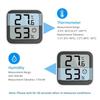 Elektrisches Hygrometer Temperatur-Feuchtigkeitsmesser Genauigkeit Kalibrierung LCD Temperatursensor Innen Mini-Thermometer