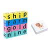 Children Puzzle Wood Spelling Word Toy Kids Letter Game Kindergarten Teaching Aids English Letter Word Learning Toy