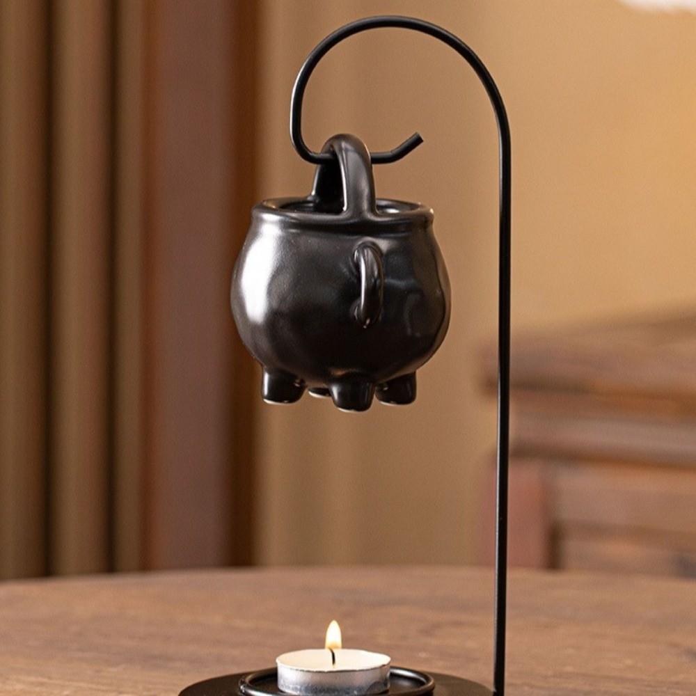 Decorative Ceramic Oil Diffuser Handmade Essential Oil Burner Aromatherapy Burner  Yoga