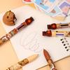 Back To School Season 36pcs Coffee Kapibala Style Six-color Ballpoint Pen Cute Cute Multi-color Hand-door Pen Color Marking Pen Stationery