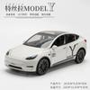 1: 24 Tesla Model Y Leichtmetall-Neuenergie-Fahrzeugmodell-Ornamente mit audiovisuellen Geschenken