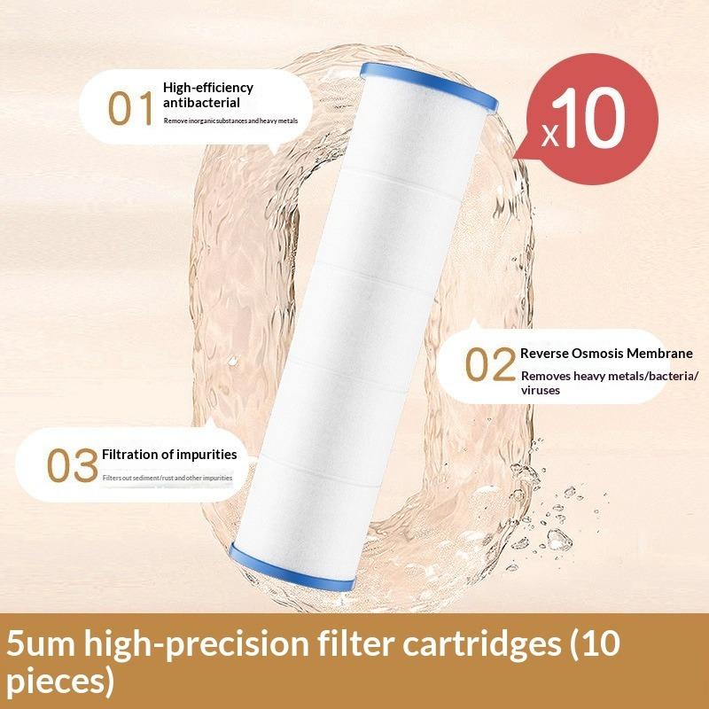 Filtered High Pressure Shower Head Travel Portable Bathing Shower ABS Plastic Hotel Travel Shower Head Skin-beautify With Filte