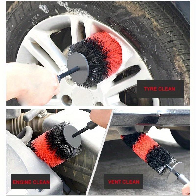 Tool Engine Grille Car Truck Motor Detailing Brush Cleaner Car Wheel Brush Wheel Rim