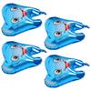 4 Pcs Tooth Balloon First Balloons Baby Shower Portable Dental Inflatables Aluminum Film Party Child