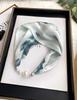 Magnetic Buckle Silk Scarf Headband Internet Celebrity New Magnetic Buckle Bracelet Small Long Women's Summer Casual Necklace Diamond Neck Band
