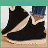 Winter Boots Snow Large New Flat Heel Thick Sole Short Boots Cover Feet Warm Low Tube Cotton Boots Large Womens Boots