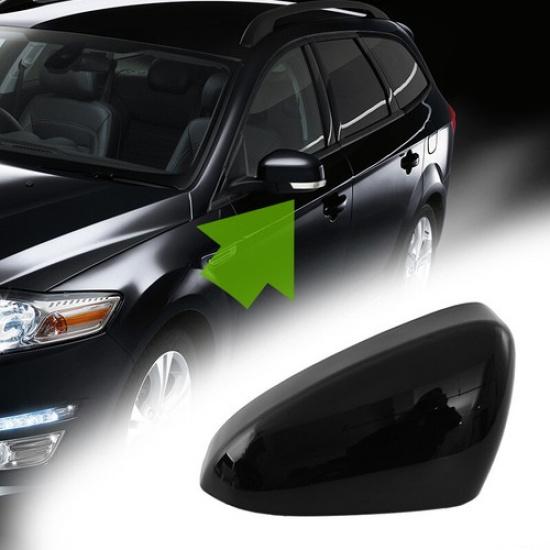 Front Left Driver Side Mirror Cover Cap Shell Primed For 2013-2019 Ford Fusion