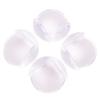5PCS baby safety table corner coffee table hemming protective cover, spherical transparent protective corner soft rubber corner protection corner
