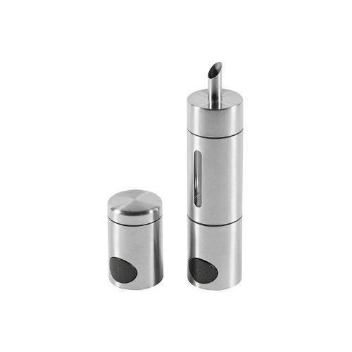 Distributeur de sucre - Zeller - 27311 - Acier inoxydable - 4,7 x 20 cm - Design contemporain