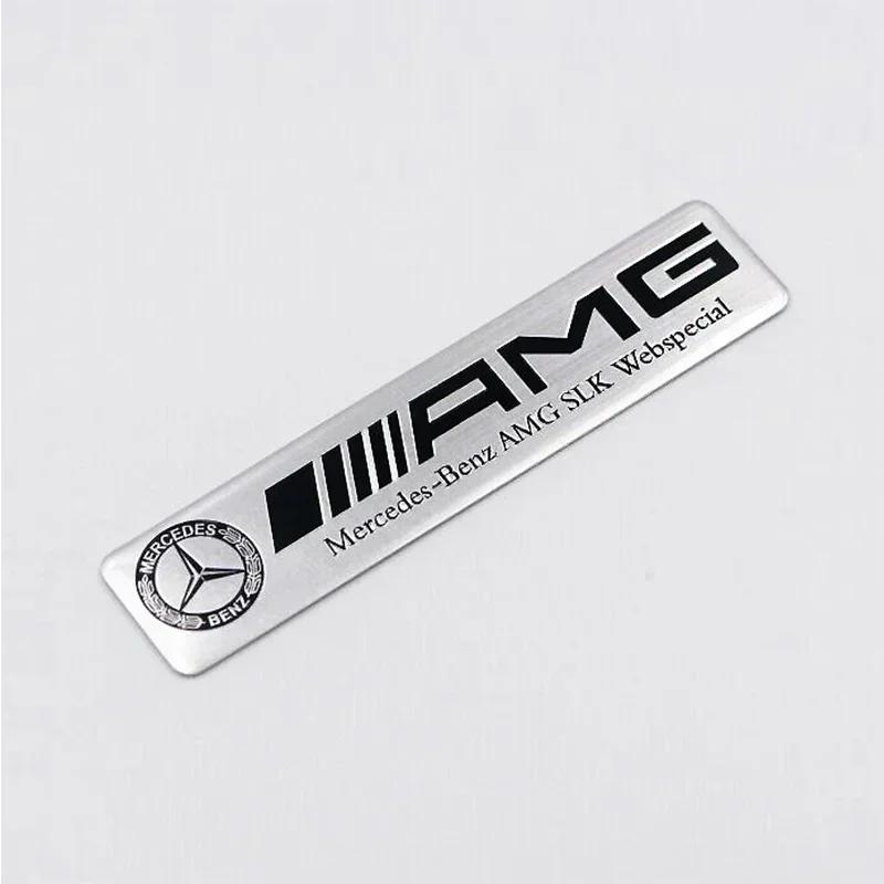 Hot 2025 For AMG W124 2025 Hot New 3D Metal Badge Car Styling Stickers Decal Accessories For Mercedes Benz W204 W205 W212 W213 W