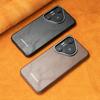 Suitable for Huawei Pura70pro Phone Case, Mate60pro Magnetic Full Package Shockproof Business Luxury Leather Case