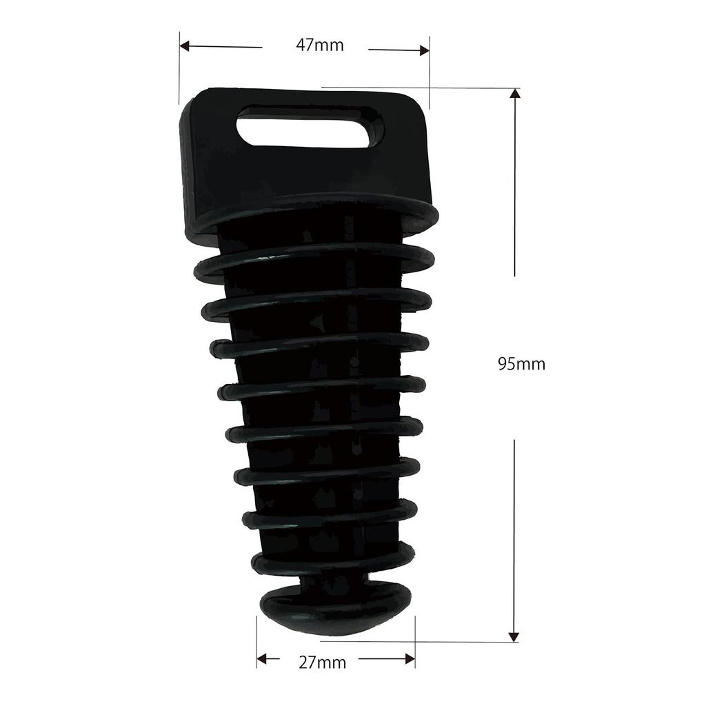 Yamashiro Motorcycle Car Wash Rain Protection Silencer Plug Silencer Cap
